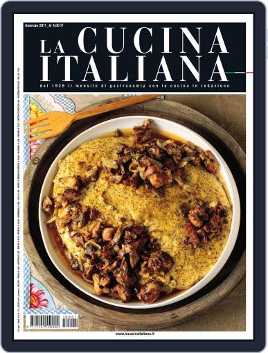 La Cucina Italiana January 11th, 2011 Digital Back Issue Cover