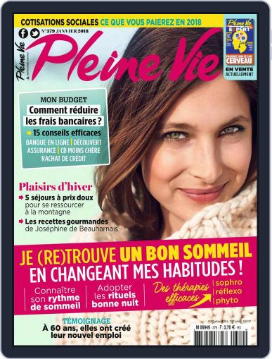 Pleine Vie January 1st, 2018 Digital Back Issue Cover