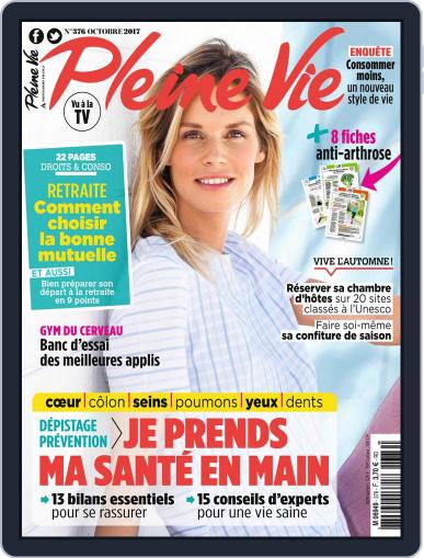 Pleine Vie October 1st, 2017 Digital Back Issue Cover