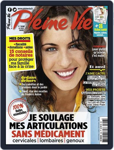 Pleine Vie March 10th, 2016 Digital Back Issue Cover