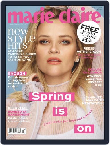 Marie Claire - UK April 1st, 2018 Digital Back Issue Cover