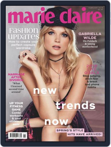 Marie Claire - UK February 1st, 2018 Digital Back Issue Cover