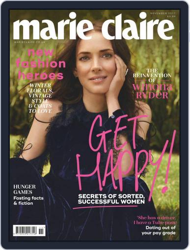 Marie Claire - UK November 1st, 2017 Digital Back Issue Cover