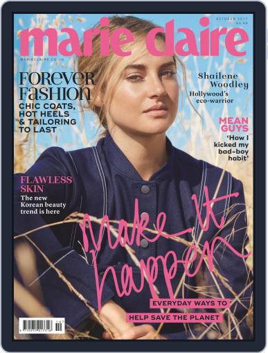 Marie Claire - UK October 1st, 2017 Digital Back Issue Cover