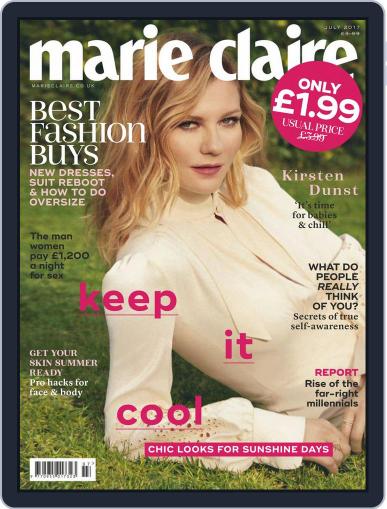 Marie Claire - UK July 1st, 2017 Digital Back Issue Cover