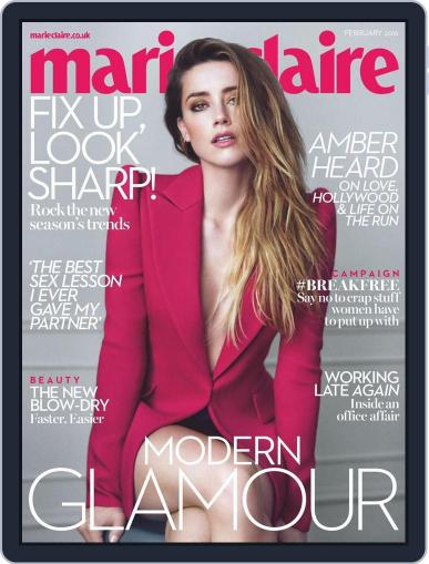 Marie Claire - UK January 1st, 2016 Digital Back Issue Cover