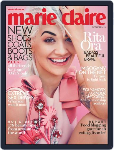Marie Claire - UK October 1st, 2015 Digital Back Issue Cover