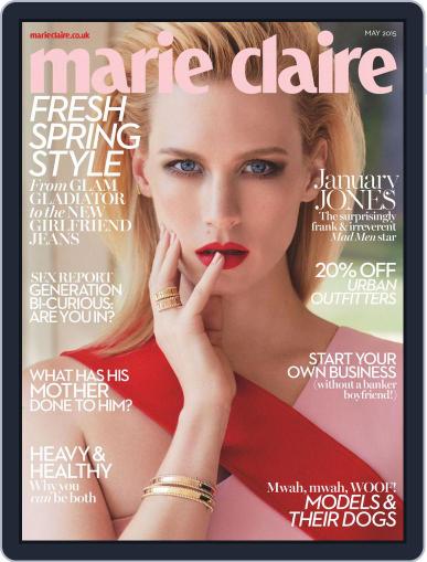 Marie Claire - UK April 1st, 2015 Digital Back Issue Cover