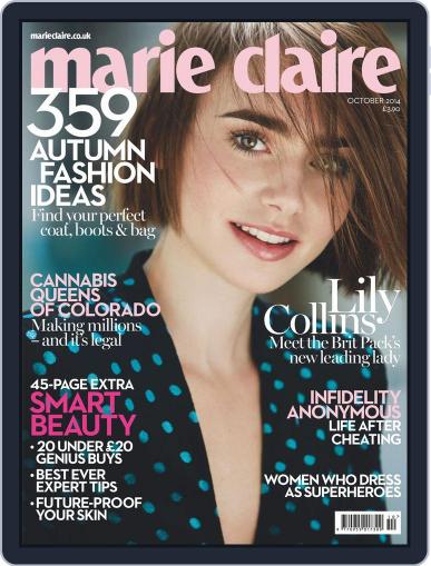 Marie Claire - UK September 3rd, 2014 Digital Back Issue Cover