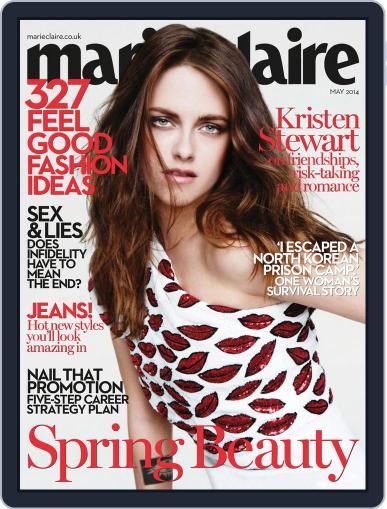 Marie Claire - UK April 2nd, 2014 Digital Back Issue Cover