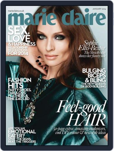 Marie Claire - UK December 11th, 2013 Digital Back Issue Cover