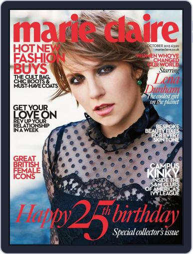 Marie Claire - UK August 28th, 2013 Digital Back Issue Cover