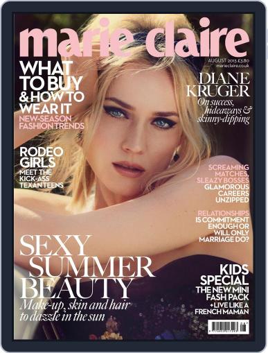 Marie Claire - UK July 3rd, 2013 Digital Back Issue Cover