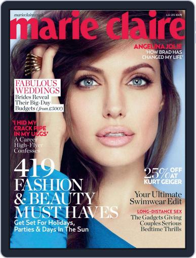 Marie Claire - UK May 2nd, 2012 Digital Back Issue Cover