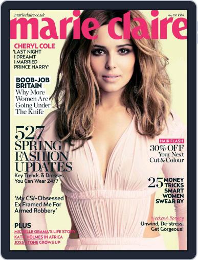 Marie Claire - UK April 11th, 2012 Digital Back Issue Cover