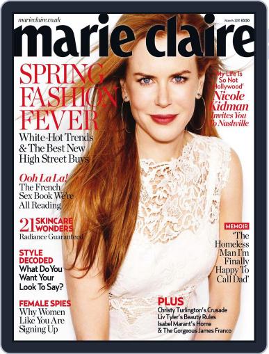 Marie Claire - UK February 2nd, 2011 Digital Back Issue Cover