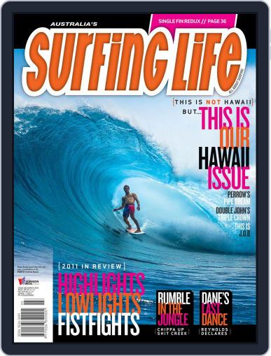 Surfing Life January 17th, 2012 Digital Back Issue Cover