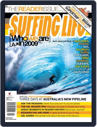 Surfing Life August 19th, 2009 Digital Back Issue Cover