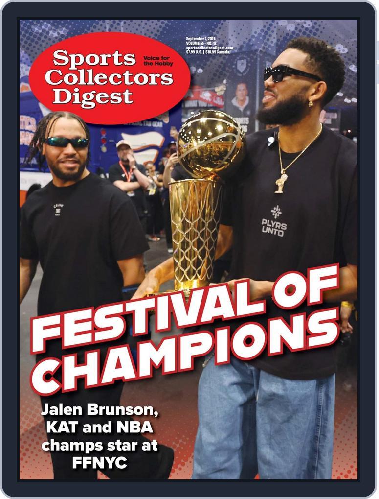 Sports Collectors Digest (Digital) Subscription                    September 1st, 2026 Issue