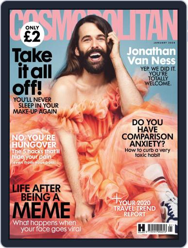 Cosmopolitan UK January 1st, 2020 Digital Back Issue Cover
