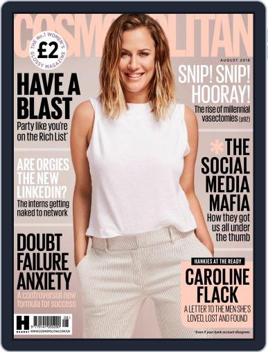Cosmopolitan UK August 1st, 2018 Digital Back Issue Cover