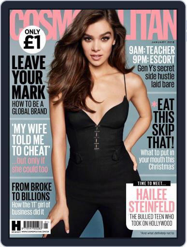 Cosmopolitan UK January 1st, 2018 Digital Back Issue Cover