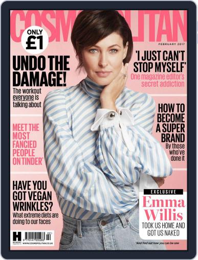 Cosmopolitan UK February 1st, 2017 Digital Back Issue Cover