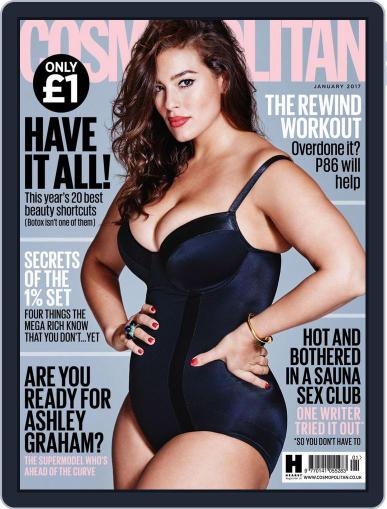 Cosmopolitan UK January 1st, 2017 Digital Back Issue Cover