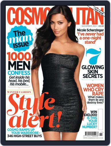 Cosmopolitan UK October 14th, 2010 Digital Back Issue Cover