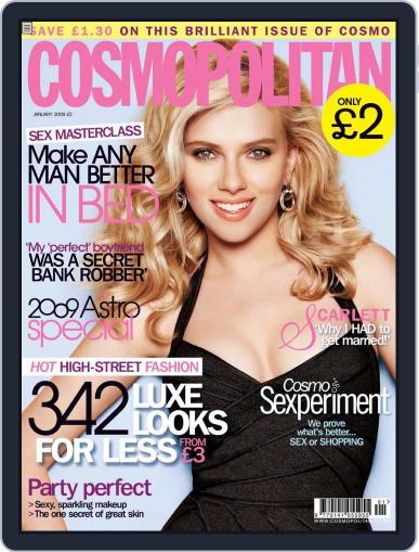 Cosmopolitan UK December 9th, 2008 Digital Back Issue Cover