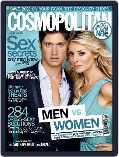 Cosmopolitan UK October 17th, 2008 Digital Back Issue Cover