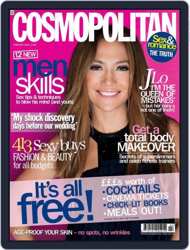 Cosmopolitan UK January 14th, 2008 Digital Back Issue Cover