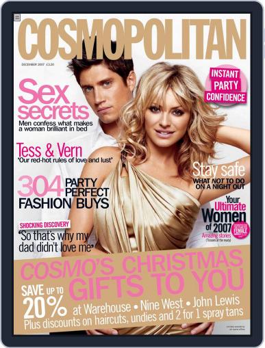 Cosmopolitan UK December 18th, 2007 Digital Back Issue Cover