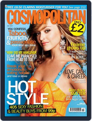 Cosmopolitan UK June 7th, 2007 Digital Back Issue Cover