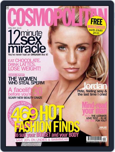 Cosmopolitan UK March 13th, 2007 Digital Back Issue Cover