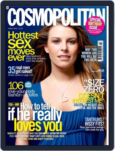 Cosmopolitan UK February 16th, 2007 Digital Back Issue Cover