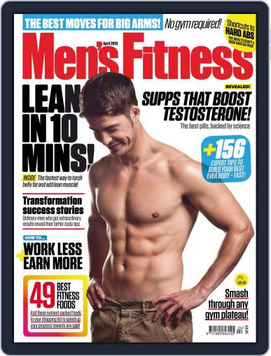 Men's Fitness UK April 1st, 2019 Digital Back Issue Cover