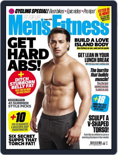 Men's Fitness UK August 1st, 2018 Digital Back Issue Cover