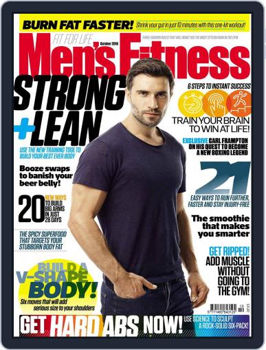 Men's Fitness UK October 1st, 2016 Digital Back Issue Cover