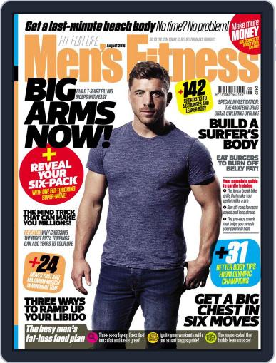 Men's Fitness UK July 6th, 2016 Digital Back Issue Cover
