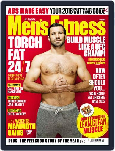 Men's Fitness UK April 13th, 2016 Digital Back Issue Cover
