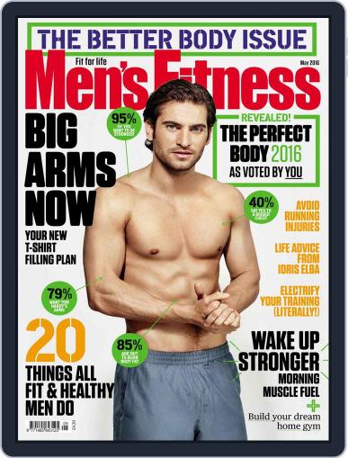Men's Fitness UK March 16th, 2016 Digital Back Issue Cover