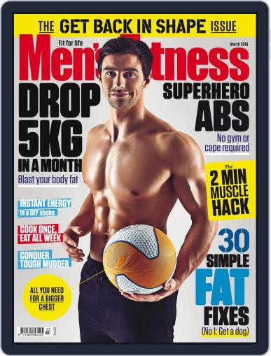 Men's Fitness UK March 1st, 2016 Digital Back Issue Cover