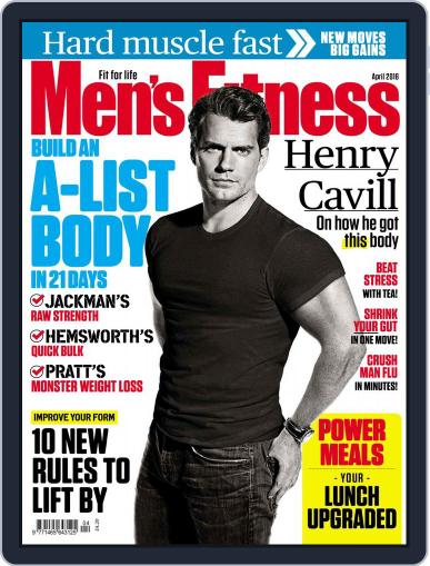 Men's Fitness UK February 17th, 2016 Digital Back Issue Cover