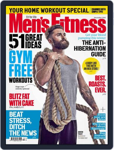 Men's Fitness UK December 1st, 2015 Digital Back Issue Cover