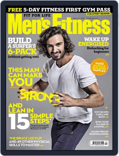 Men's Fitness UK September 1st, 2015 Digital Back Issue Cover