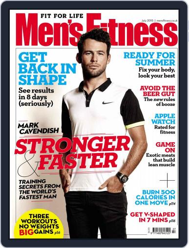 Men's Fitness UK June 16th, 2015 Digital Back Issue Cover