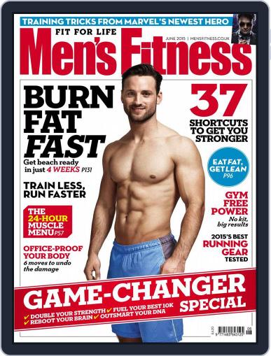 Men's Fitness UK April 22nd, 2015 Digital Back Issue Cover