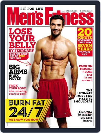 Men's Fitness UK December 16th, 2014 Digital Back Issue Cover