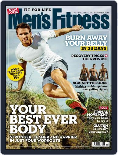 Men's Fitness UK September 23rd, 2014 Digital Back Issue Cover